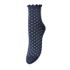 Becksöndergaard Dotted Frilla Short Sock Naval Academy