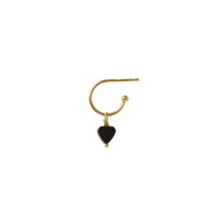Stine A Mini Amour Creol Earring Guld