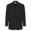Ichi IhFava Oversize Blazer Black