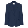 Ichi IhFava Oversize Blazer Dark Navy