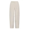 Ichi IhFava Barrel Pants Dove Melange