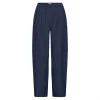 Ichi IhFava Barrel Pants Dark Navy
