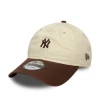 New Era Mini Logo 9TWENTY New York Yankees - Beige/Brown