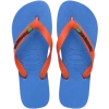 Havaianas Brasil Logo Blue Orange