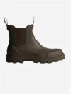 HUNTER Unisex Downpour Chelsea Chocolate Brown