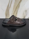 Lofina 7186 Sandals Gasoline chocolate