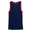 Nørgaard På Strøget NPS Tank Top Kontrast, Marine/Red