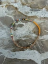 Orange Annavii Nia Bracelet perlearmbånd hos MAAK Shop - model Orange
