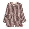 Sissel Edelbo Nuvena Pyjamas Set Black Stripes