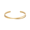 Jane Kønig forgyldt Olympia Bangle armring i 18 karat guld hos MAAK Shop - model OB-SS26-SS-G_M
