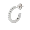 Jane Kønig Olympia Hoop with Stones 10 Silver