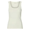 Selected Femme SlfAnna U-Neck Tank Top Snow White