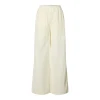 Selected Femme SlfFinnie MW Wide Sun Pant Egret