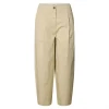 Selected Femme SlfBarrel Carmen HW Cropped Pant White Pepper
