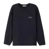 American Vintage GIXY T-Shirt - Klassisk sort bomulds t-shirt i Cotton Black