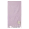 American Vintage ZINACO Scarf Lilac Logo