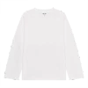 Baum und Pferdgarten Jeevona LS T-Shirt White hvid langærmet bluse i økologisk bomuldsjersey med præget logo