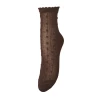 Becksöndergaard Dotia Sheer Sock Chocolate Brown