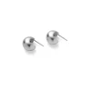 Pernille Corydon Small Echo Hoops 14 mm Silver