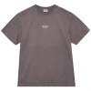 Sandfarvet HALO Graphic T-Shirt unisex t-shirt i økologisk bomuld