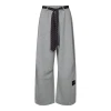 Haute L'Amitié Maxi Split Tie Pant Grey Melangé