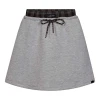 Haute L'Amitié Maxi Sweat Pull-On Skirt Grey Melangé