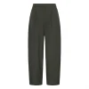 Ichi IhFava Barrel Pants Rosin Melange
