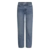 Ichi IhJulia Mom Pants Washed medium Blue