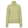 Ichi IhKamara Knit Leek Green