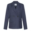 Ichi Ihkate Pinelle Blazer Dark Blue