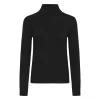 Ichi IhLuls RN LS Knit Black