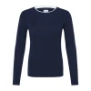 Ichi IhPhiluca LS Tee Maritime Blue