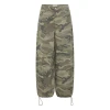 Ichi IhxCarmoca Pants Camo Green