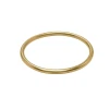 Jane Kønig Simple Bangle Medium Guld