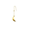 Jane Kønig Small Half Moon earring Guld