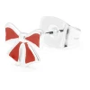 Lulu Copenhagen Bow earring 1 pcs Silver