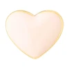 LULU Copenhagen Love U hjerte ørering Guld Dusty Peach