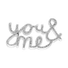 LULU Copenhagen You&Me ørering i 925 sterling sølv