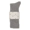 Moshi Moshi Mind Cozy Rib Socks grey melange