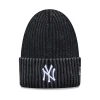 New Era MLB Washed Beanie New York Yankees Black