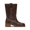 Pavement PATanja Støvle Vintage Brown/White