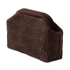 Pico Copenhagen Small Shelly Clutch Chocolate