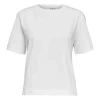 Selected Femme SlfEssential SS Boxy Tee Bright White
