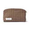 Studio Feder Celia Mini Toiletry Bag Seersucker Bruno Check